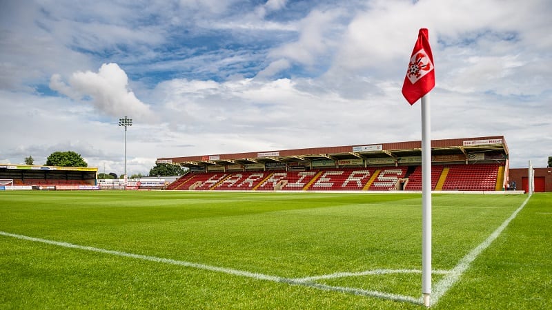 Kidderminster Harriers FC - Hi, I'm Aggborough Stadium. You may remember me  from such home league games as Altrincham and Blyth Spartans. I'm back at  3pm today. Come and see me!