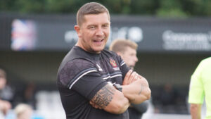 Spennymoor Town manager Anthony Johnson