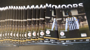 Copies of Spennymoor Town's Match Programme