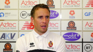 Spennymoor Town midfielder Mark Anderson