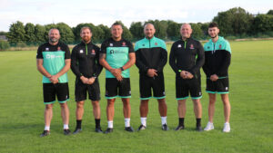 Spennymoor Town's coaching staff