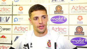 Spennymoor Town defender Scott Duxbury