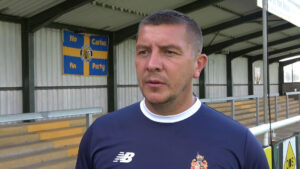 Spennymoor Town boss Anthony Johnson