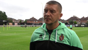Spennymoore Town boss Anthony Johnson