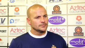 Spennymoor Town boss Bernard Morley