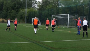 Moors in the Community's Over 60s Walking Football Team