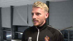 Spennymoor Town midfielder Jamie Chandler