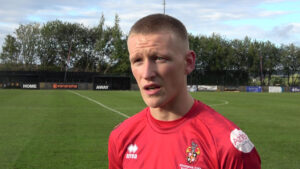Spennymoor Town midfielder Danny Greenfield