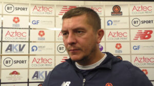 Spennymoor Town boss Anthony Johnson