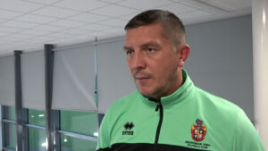 Spennymoor Town boss Anthony Johnson