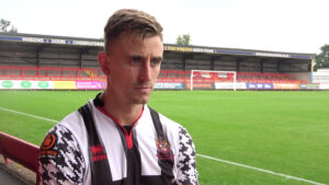 Spennymoor Town striker Glen Taylor