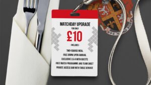 Spennymoor Town Matchday Hospitality Special Offer