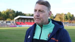 Spennymoor Town boss Jason Ainsley