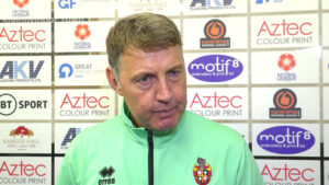 Spennymoor Town boss Jason Ainsley