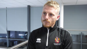 Spennymoor Town Assistant Manager Jamie Chandler