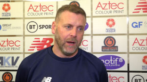 Spennymoor Town First Team Coach Lewis Dickman