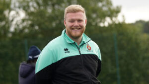 Spennymoor Town Ladies Team Manager Billy Shackleton