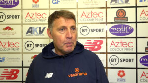Spennymoor Town boss Jason Ainsley