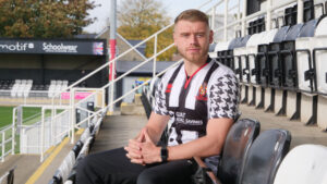 Spennymoor Town striker Paul Blackett