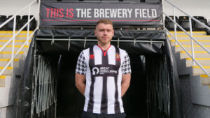 Spennymoor Town striker Paul Blackett