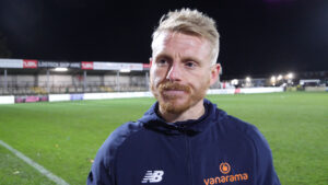 Spennymoor Town Assistant Manager Jamie Chandler