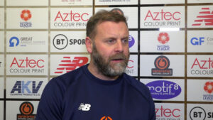 Spennymoor Town First Team Coach Lewis Dickman