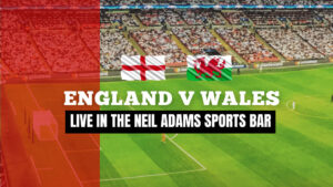 England v Wales in Spennymoor's Neil Adams Sports Bar