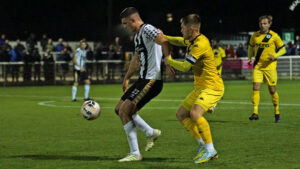 Elliot Forbes in action for Spennymoor Town