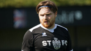 Jordan Preston in action for Spennymoor Town