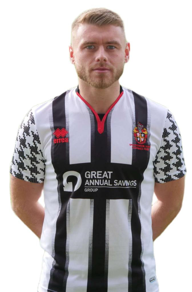 Spennymoor Town striker Paul Blackett