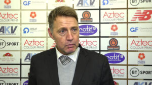 Spennymoor Town boss Jason Ainsley