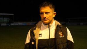 Spennymoor Town midfielder Rob Ramshaw