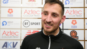 Spennymoor Town defender Joe Tait