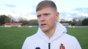 Spennymoor Town midfielder Elliott Whitehouse