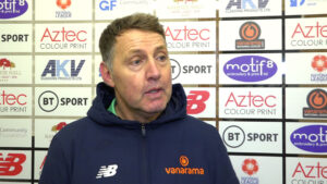Spennymoor Town boss Jason Ainsley
