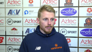 Spennymoor Town Assistant Manager Jamie Chandler