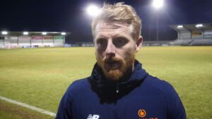 Spennymoor Town Assistant Manager Jamie Chandler