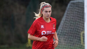 Spennymoor Town Ladies midfielder Loren Salkeld