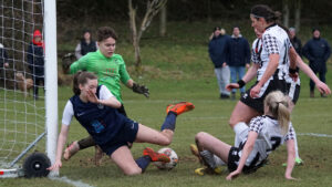 Spennymoor Town Ladies in action against Washington Women
