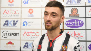 Spennymoor Town midfielder Callum Ross