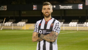 Spennymoor Town midfielder Callum Ross