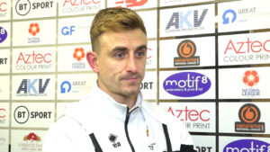 Spennymoor Town striker Glen Taylor