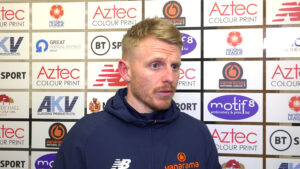 Spennymoor Town Assistant Manager Jamie Chandler