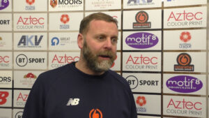 Spennymoor Town First Team Coach Lewis Dickman