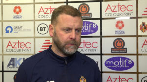 Spennymoor Town First Team Coach Lewis Dickman