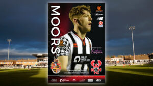 The front cover of Spennymoor Town's Programme for the game against Kidderminster Harriers