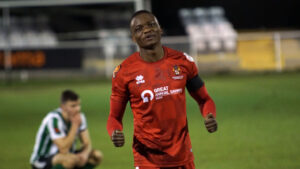 Spennymoor Town defender John Lufudu