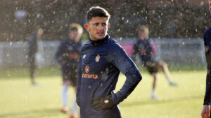 Spennymoor Town midfielder Rob Ramshaw
