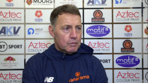 Spennymoor Town boss Jason Ainsley