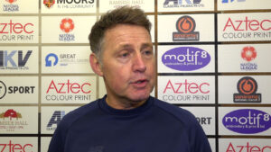 Spennymoor Town boss Jason Ainsley